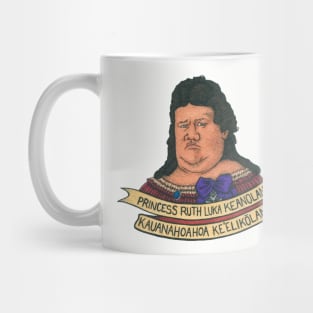 Princess Ruth Luka Keanolani Kauanahoahoa Keʻelikōlani Mug